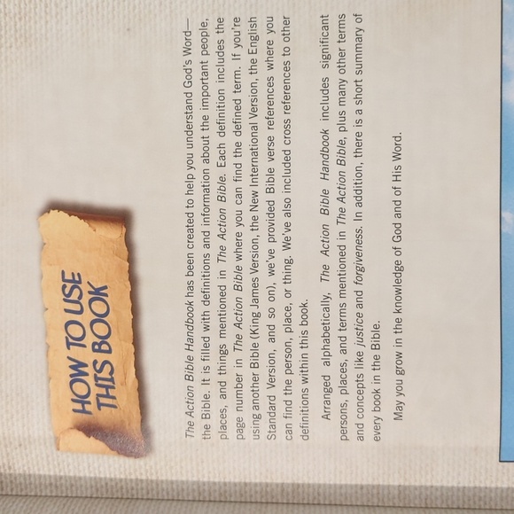 The Action Bible Handbook - Picture 4 of 8